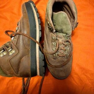 Timberland Brown Lace Up Boots